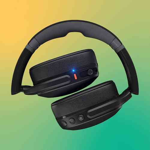 Skullcandy Crusher Evo Wireless Over-Ear Bluetooth Headphones for iPhone and Android with Mic / 40 Hour Battery Life